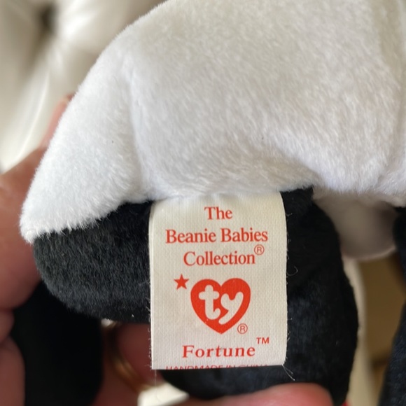 Fortune TY beanie baby bear. - Picture 5 of 9